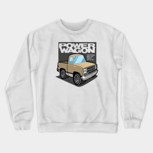 Cashmere - Power Wagon (1980 - White-Based) Crewneck Sweatshirt